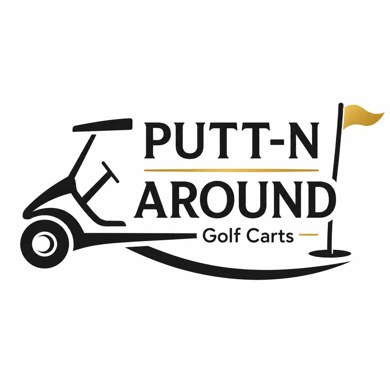 Putt-N-Around Golf Carts logo